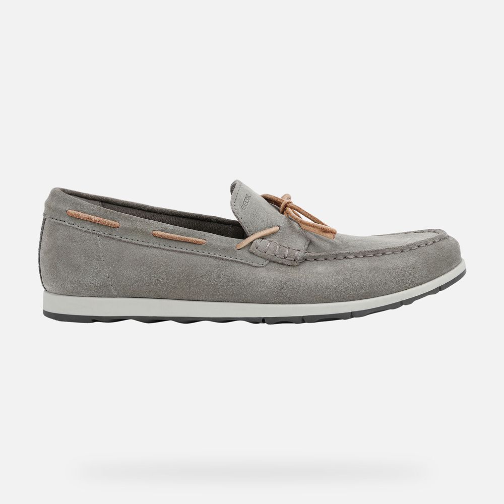 Geox Erkek Loafers Gri - Calarossa - UIF-731245